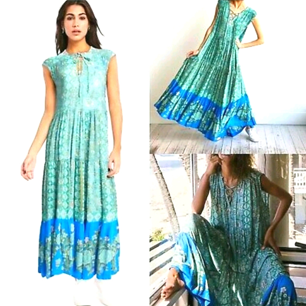 Free People Hanalei Bay Dress Hawaiian